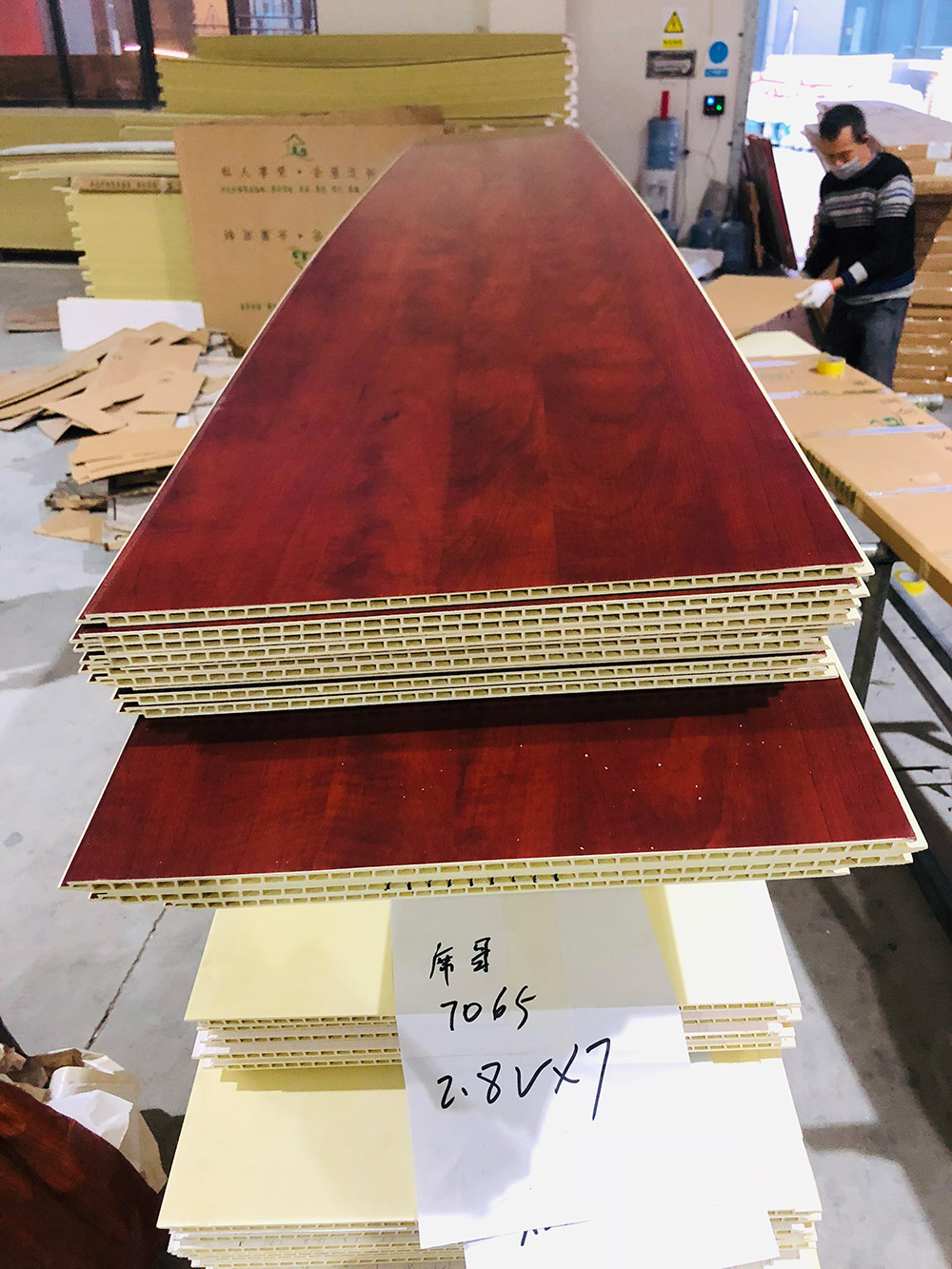 竹木纤维集成墙板