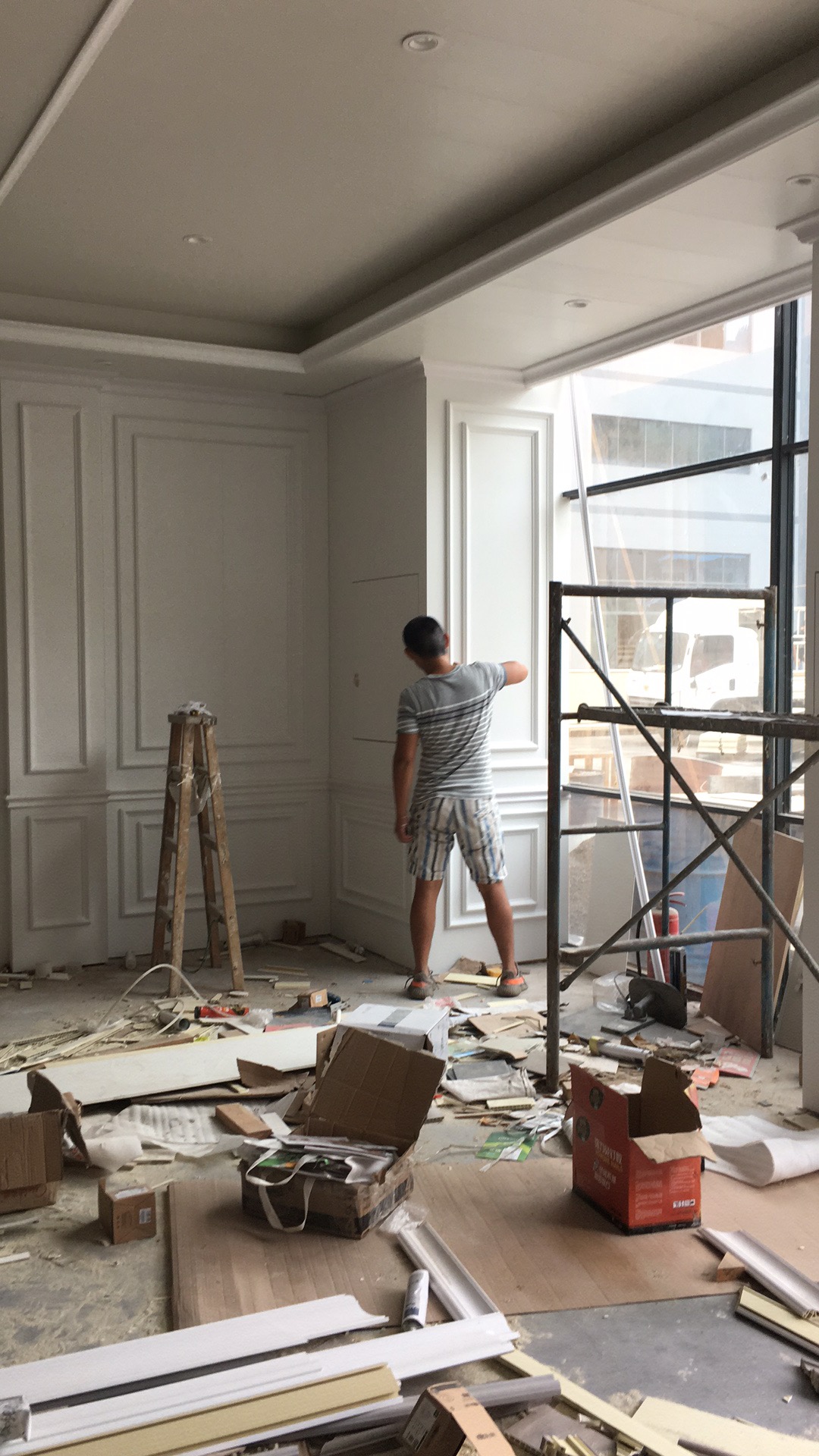 竹木纤维集成墙板